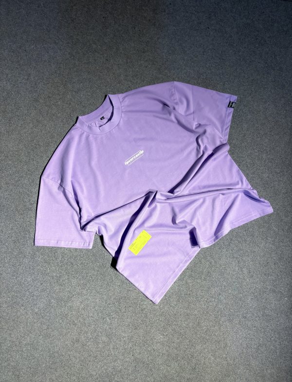 "HC WORLWIDE" Lavender Oversized Tshirt