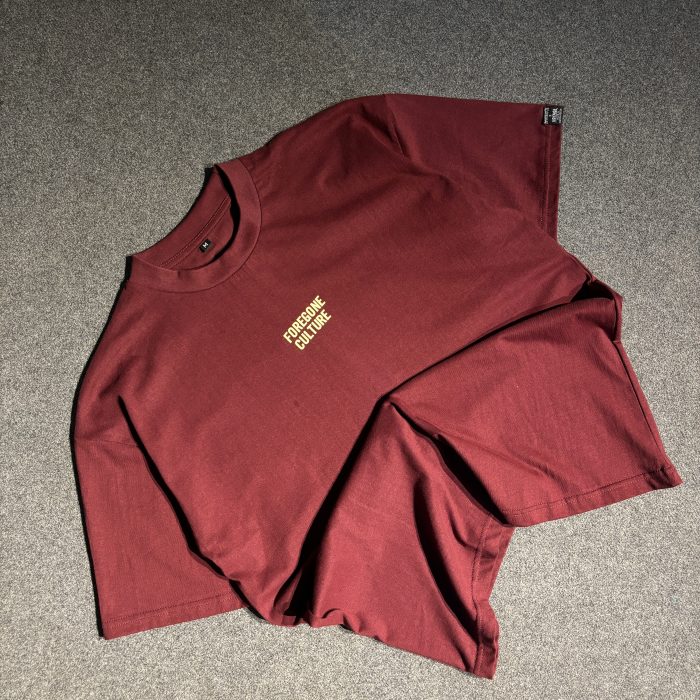 "FOREGONE CULTURE" Oversized Tshirt