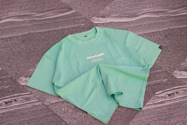 "CHASING DREAM"Puff printed Oversized Tshirt - Image 2
