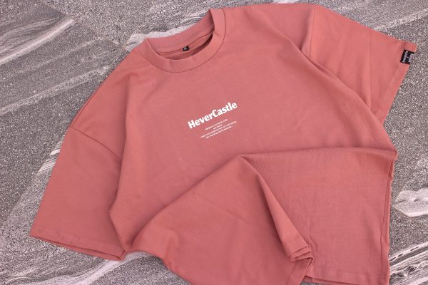 "DRESS LIKE" Mauve Oversized Tshirt - Image 2