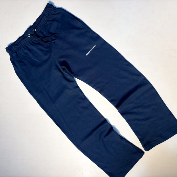 Navy Blue Straight Fit Sweatpant