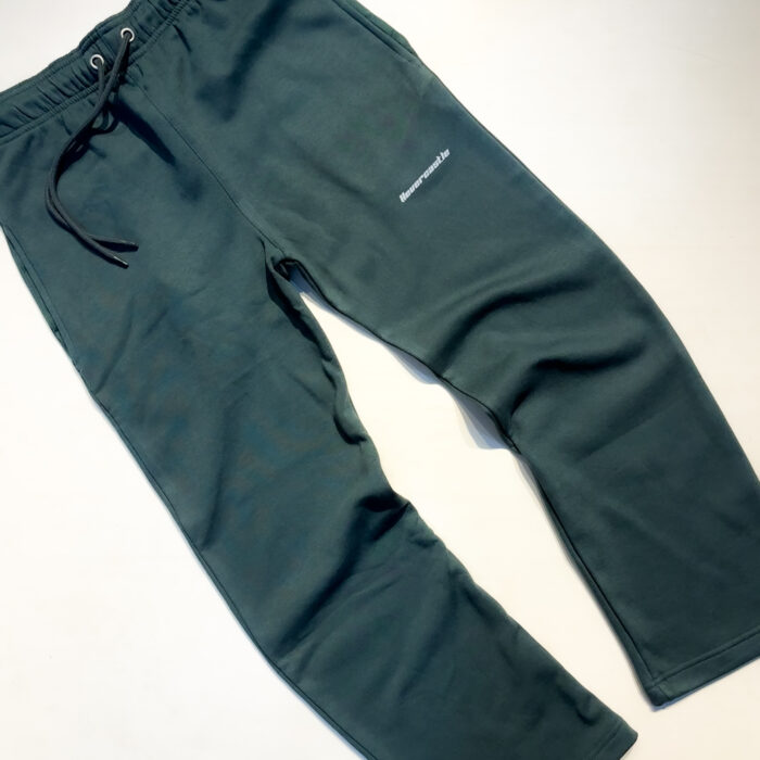 Green Straight Fit Sweatpant