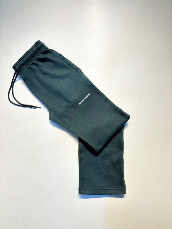 Green Straight Fit Sweatpant - Image 2