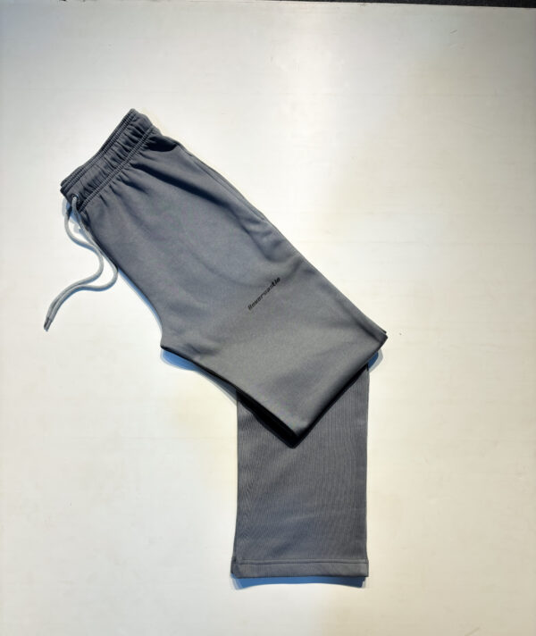Grey Straight Fit Sweatpant - Image 2