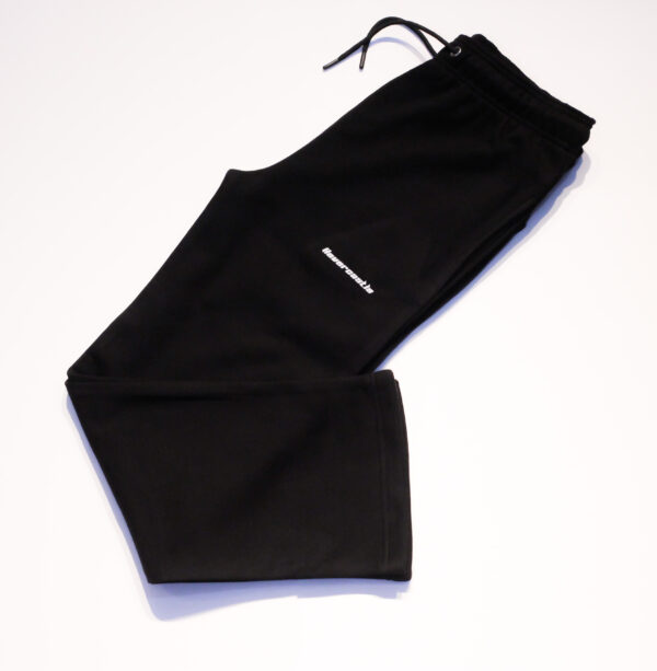 Black Straight Fit Sweatpant