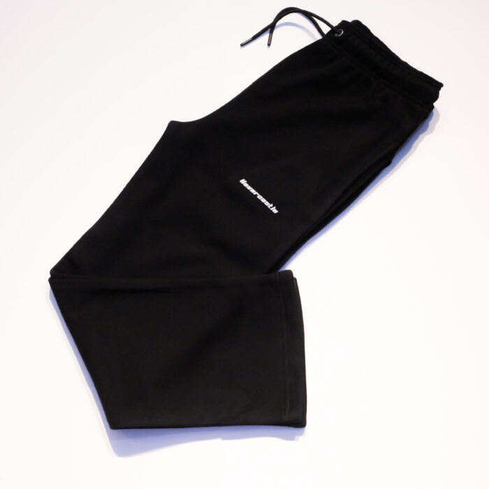Black Straight Fit Sweatpant