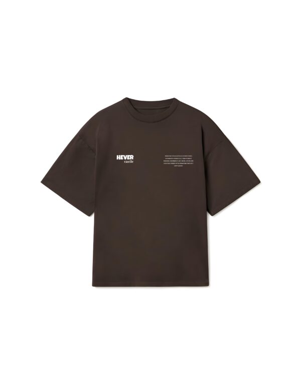 "HC TOKYO" Brown Oversized Tshirt