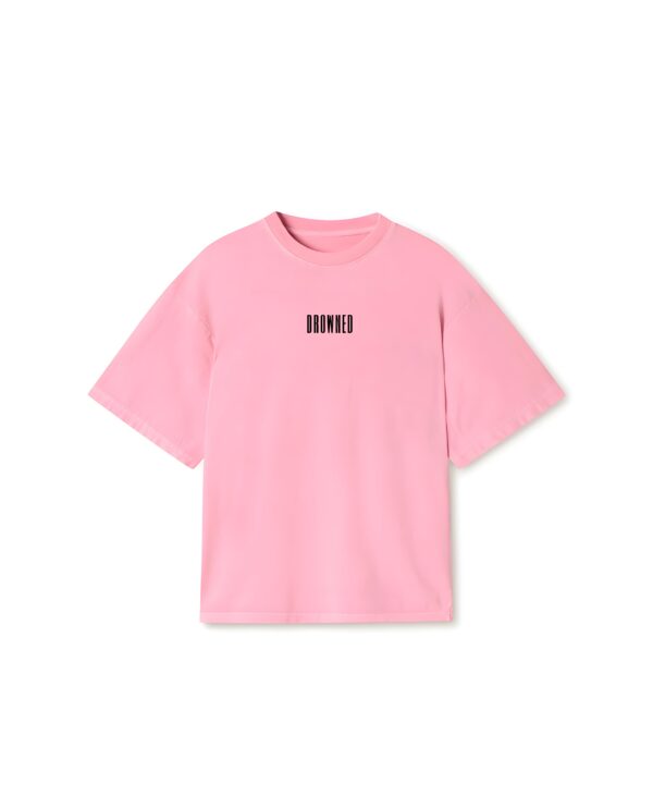 "DROWNED" Pale Oversized Tshirt